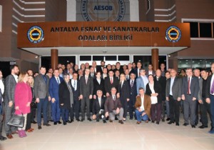 Akener den Antalya da  AESOB Ziyareti
